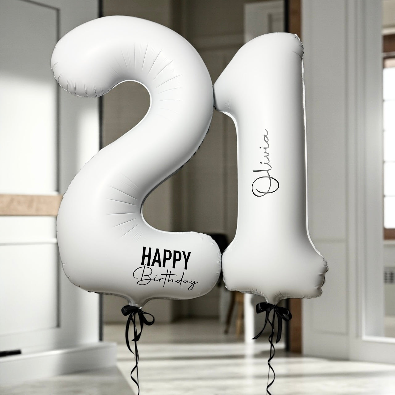 DOUBLE DIGITS HELIUM BALLOON SET