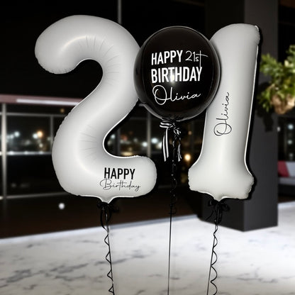 HELIUM DOUBLE DIGITS & ORBZ SET