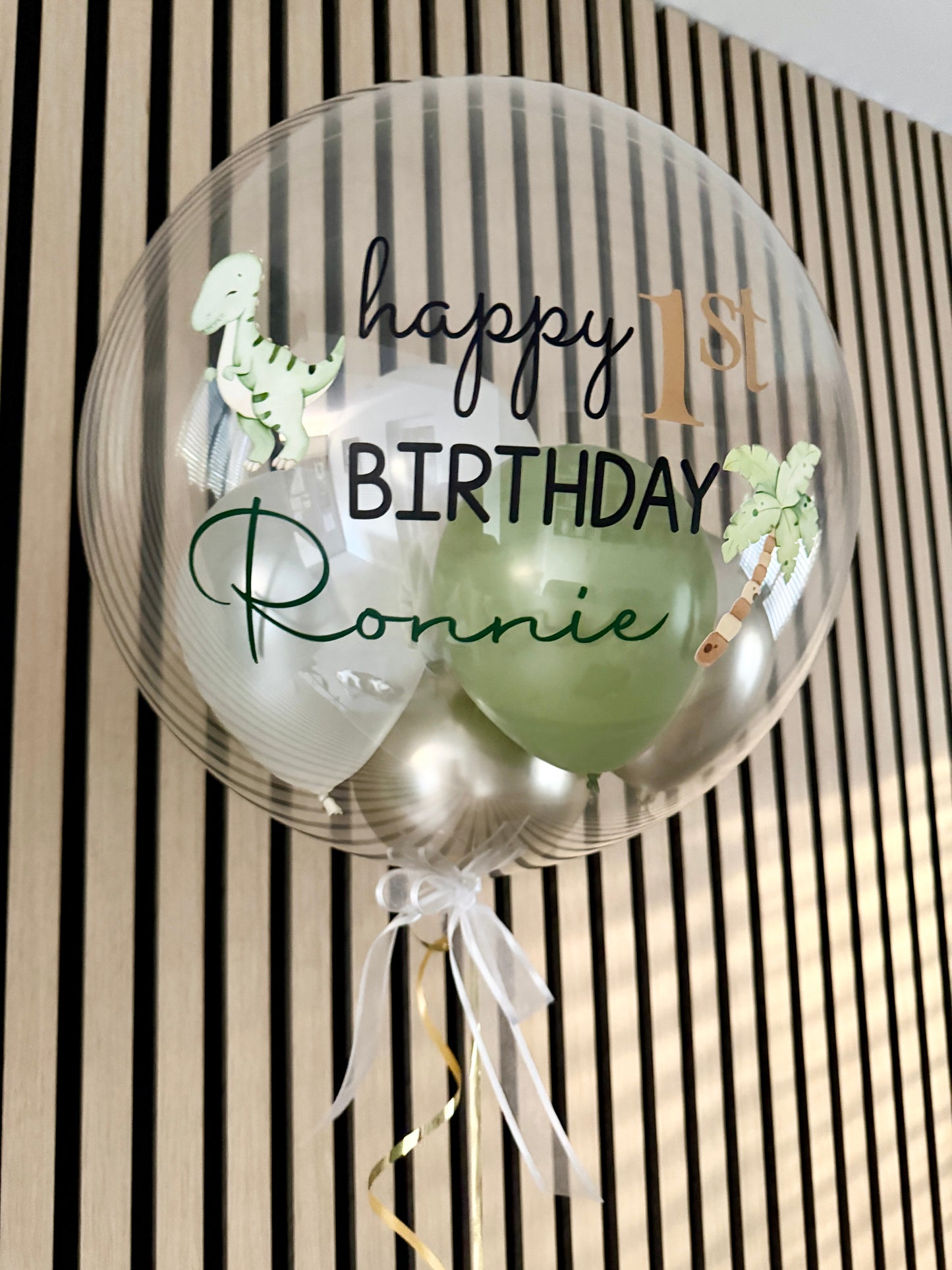PERSONALISED BALLOON FILLED DECO BUBBLE