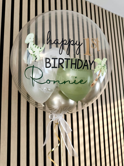 PERSONALISED BALLOON FILLED DECO BUBBLE