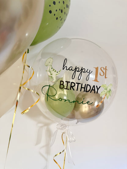 PERSONALISED BALLOON FILLED DECO BUBBLE