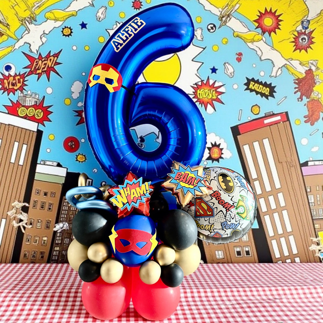 PERSONALISED THEMED NUMBER STACK